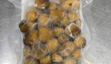 Frozen Straw Mushroom