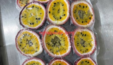Frozen passion fruit